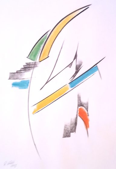 43 x 63 auf Hahnemühle 600.-