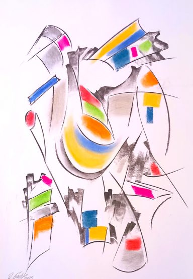 43 x 63 auf Hahnemühle 600.-