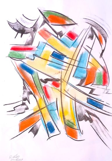 43 x 63 auf Hahnemühle 600.-