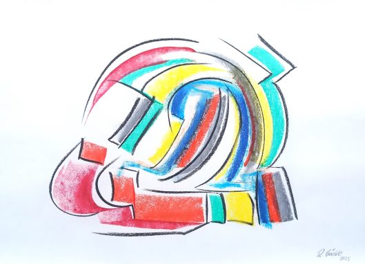 Heli 1200,00 Kunst der Zukunft, moderne Malerei